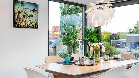 Gut durchdachte Grundrisse Fertighaus Variant 35-160: Essen