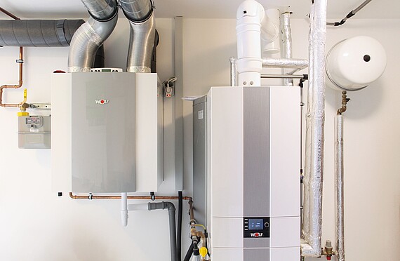 Bauherren: Familie Olschewski aus Rheinland-Pfalz - Hanse Haus Technikraum: Bauherren Familie Olschewski aus Rheinland-Pfalz