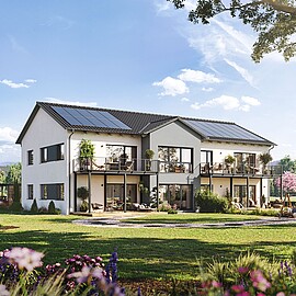 Mehrfamilienhaus 4 Wohneinheiten Mehrfamilienhaus 4 Wohneinheiten - Hanse Haus