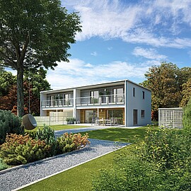 Doppelhaus 135 Doppelhaus 135 - Hanse Haus